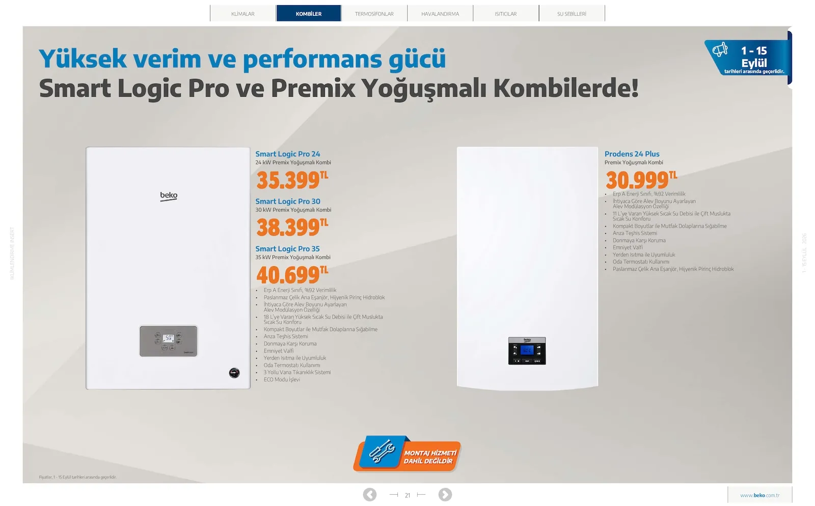 Beko broşürü sayfa 21