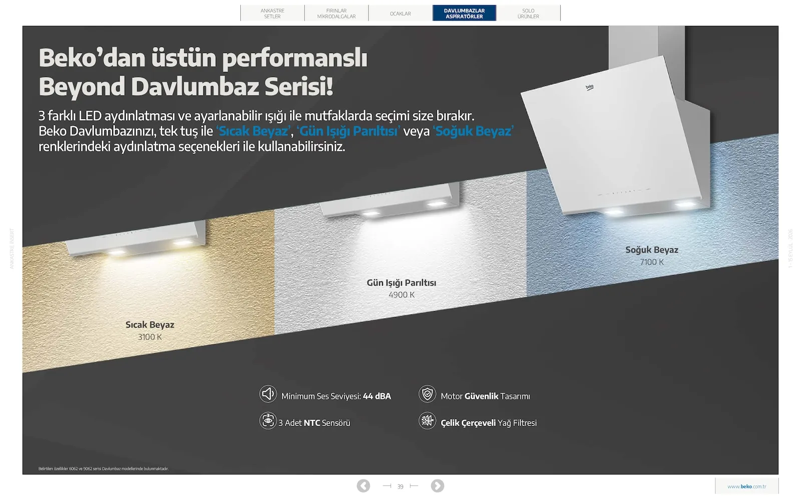 Beko broşürü sayfa 39