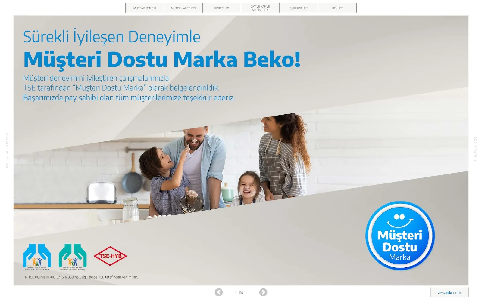 Beko broşürü sayfa 64