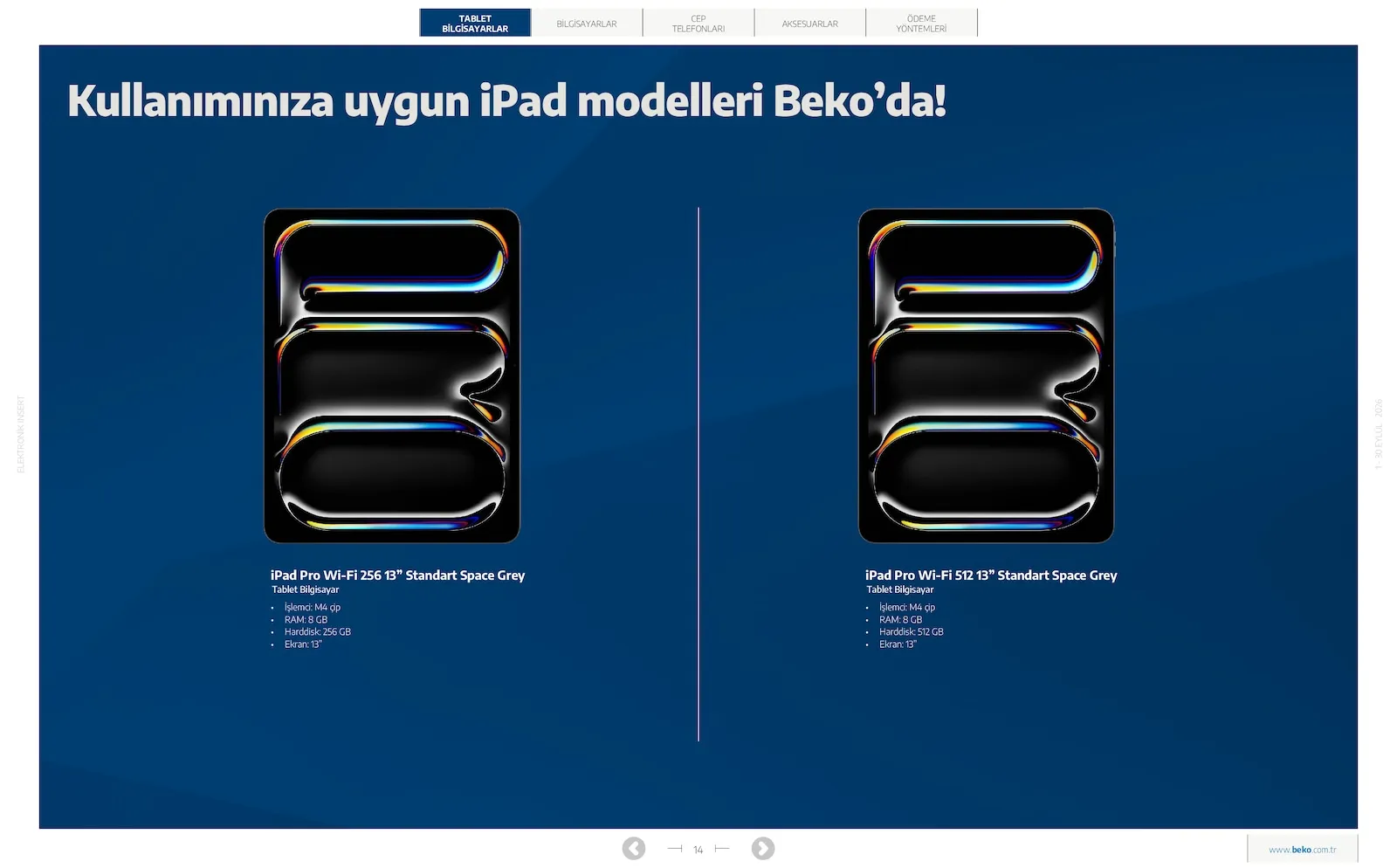 Beko broşürü sayfa 14