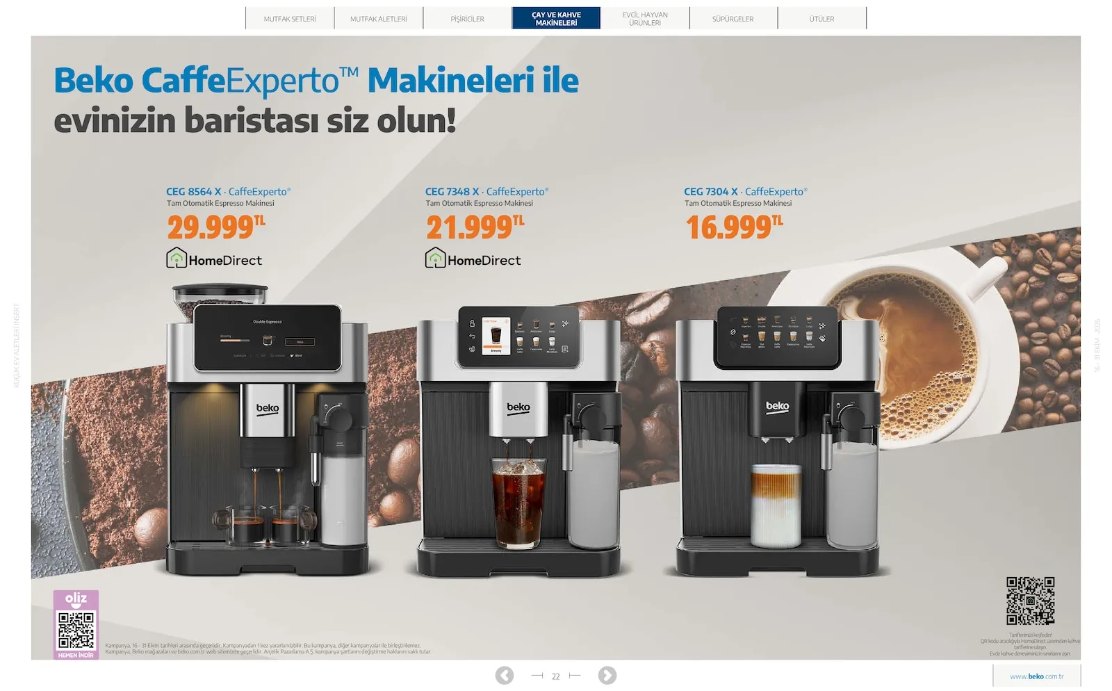 Beko broşürü sayfa 22