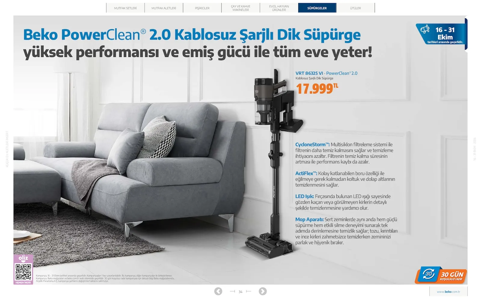 Beko broşürü sayfa 34