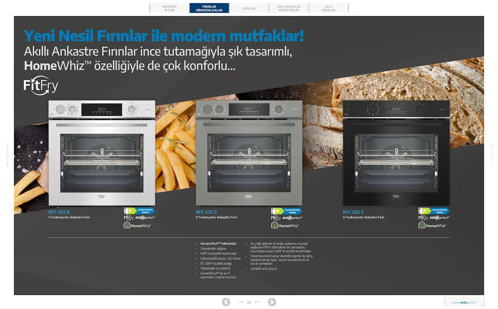Beko broşürü sayfa 20