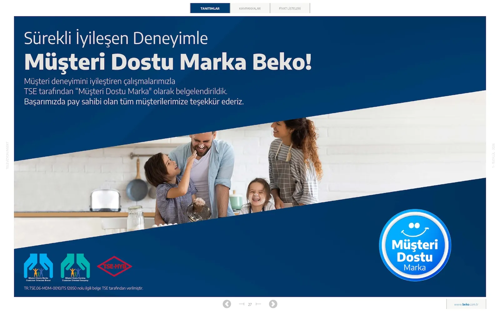 Beko broşürü sayfa 27
