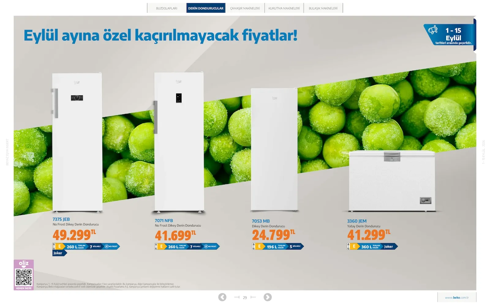 Beko broşürü sayfa 29