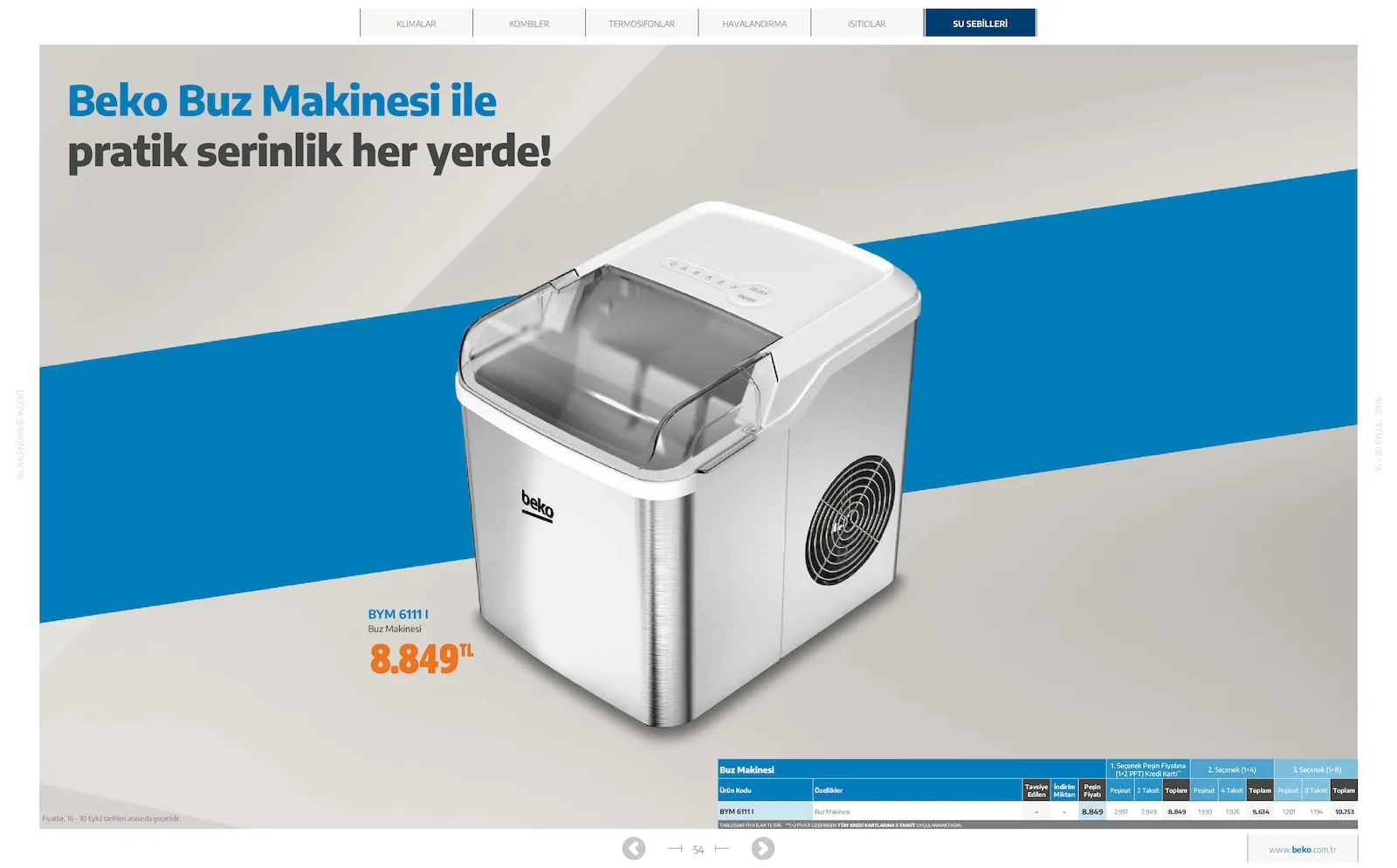 Beko broşürü sayfa 54