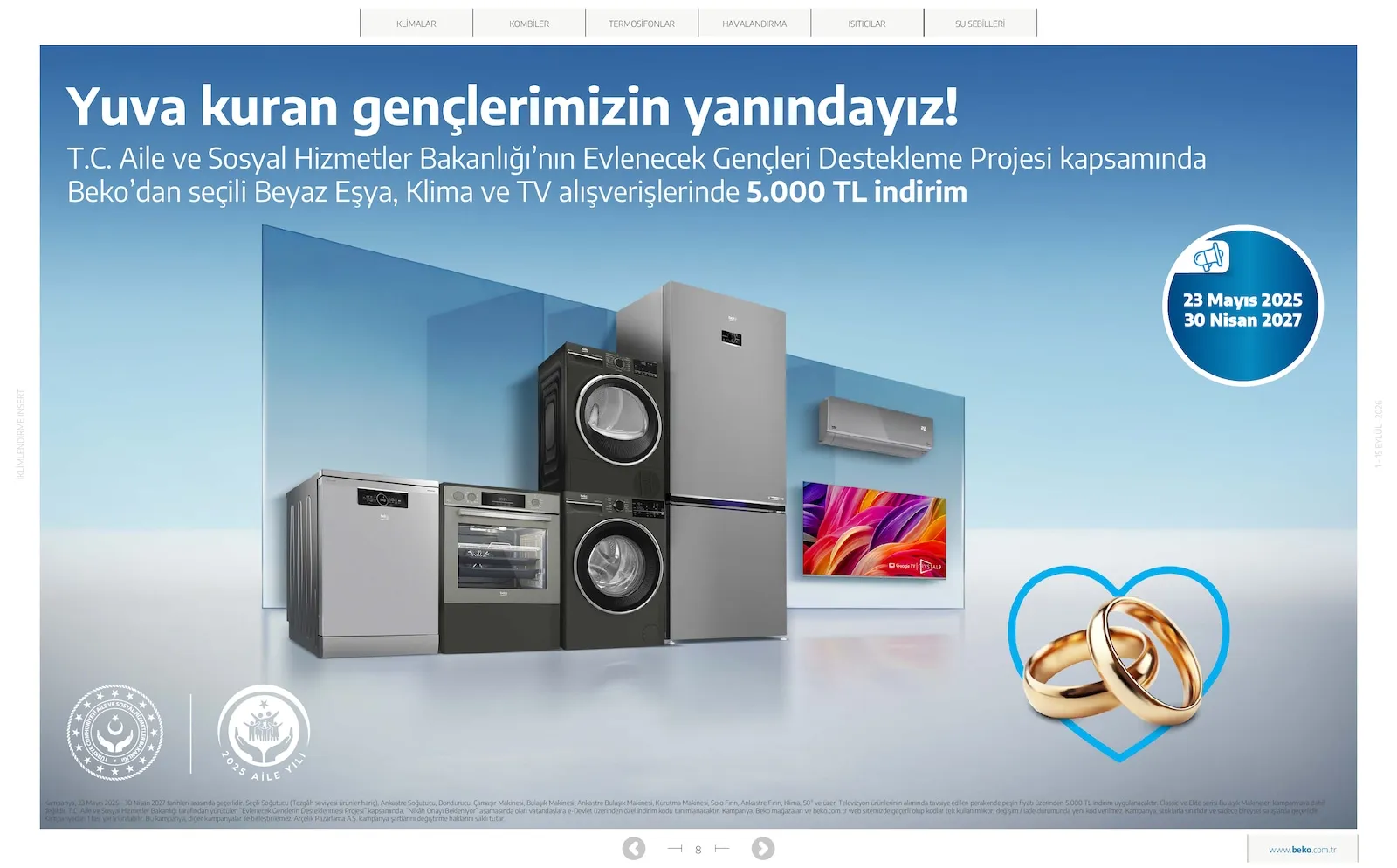 Beko broşürü sayfa 8