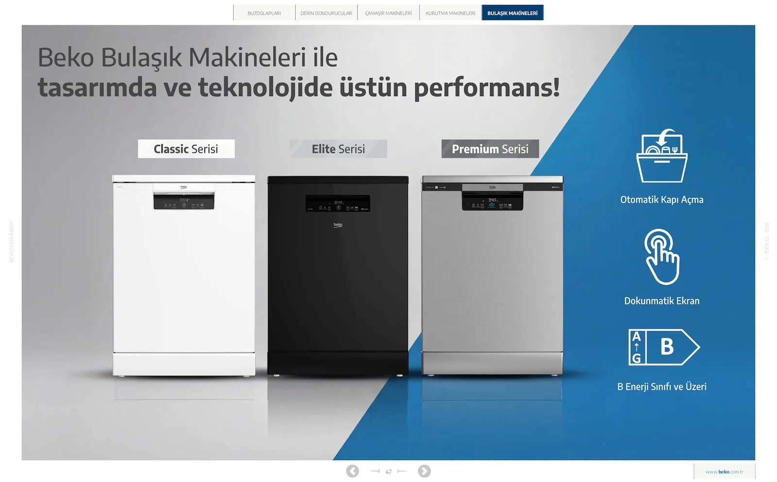 Beko broşürü sayfa 47