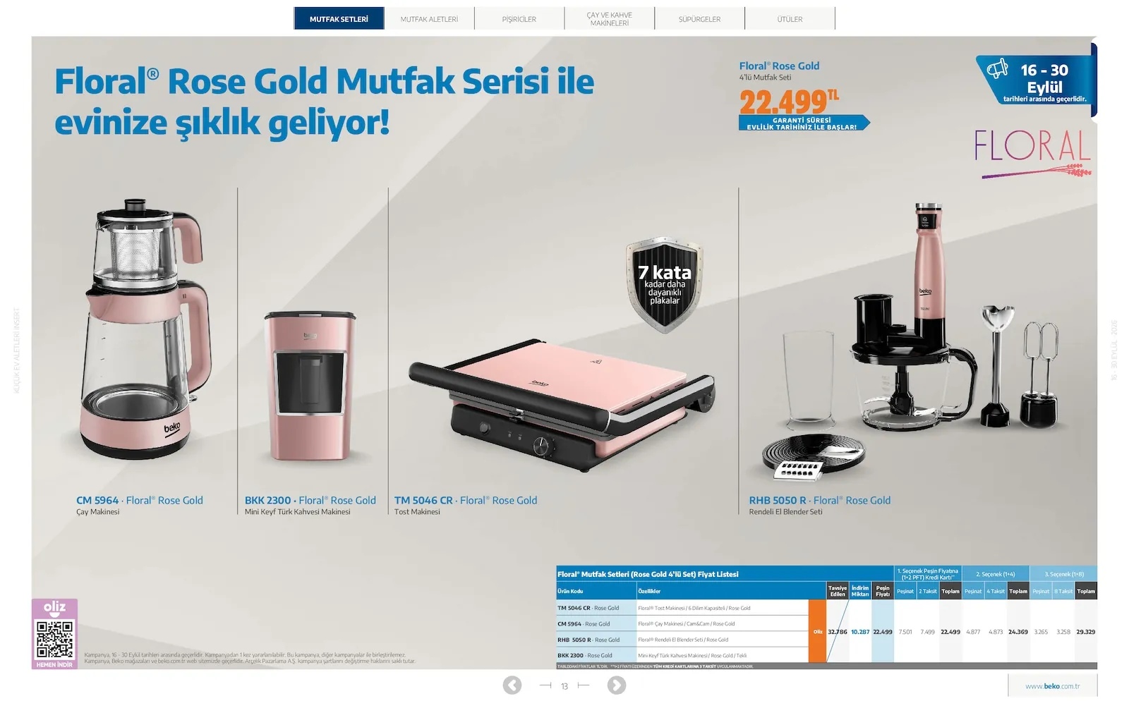 Beko broşürü sayfa 13