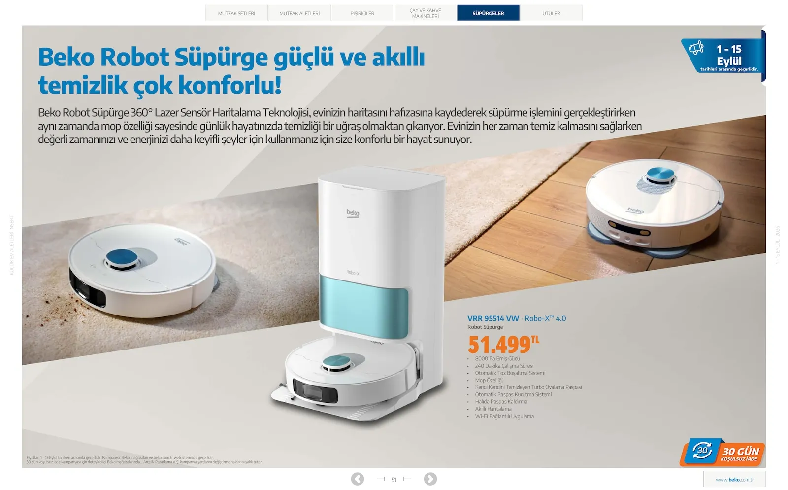 Beko broşürü sayfa 51