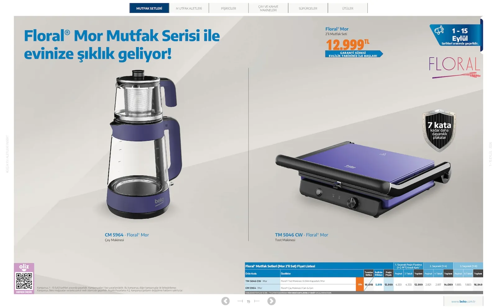 Beko broşürü sayfa 19