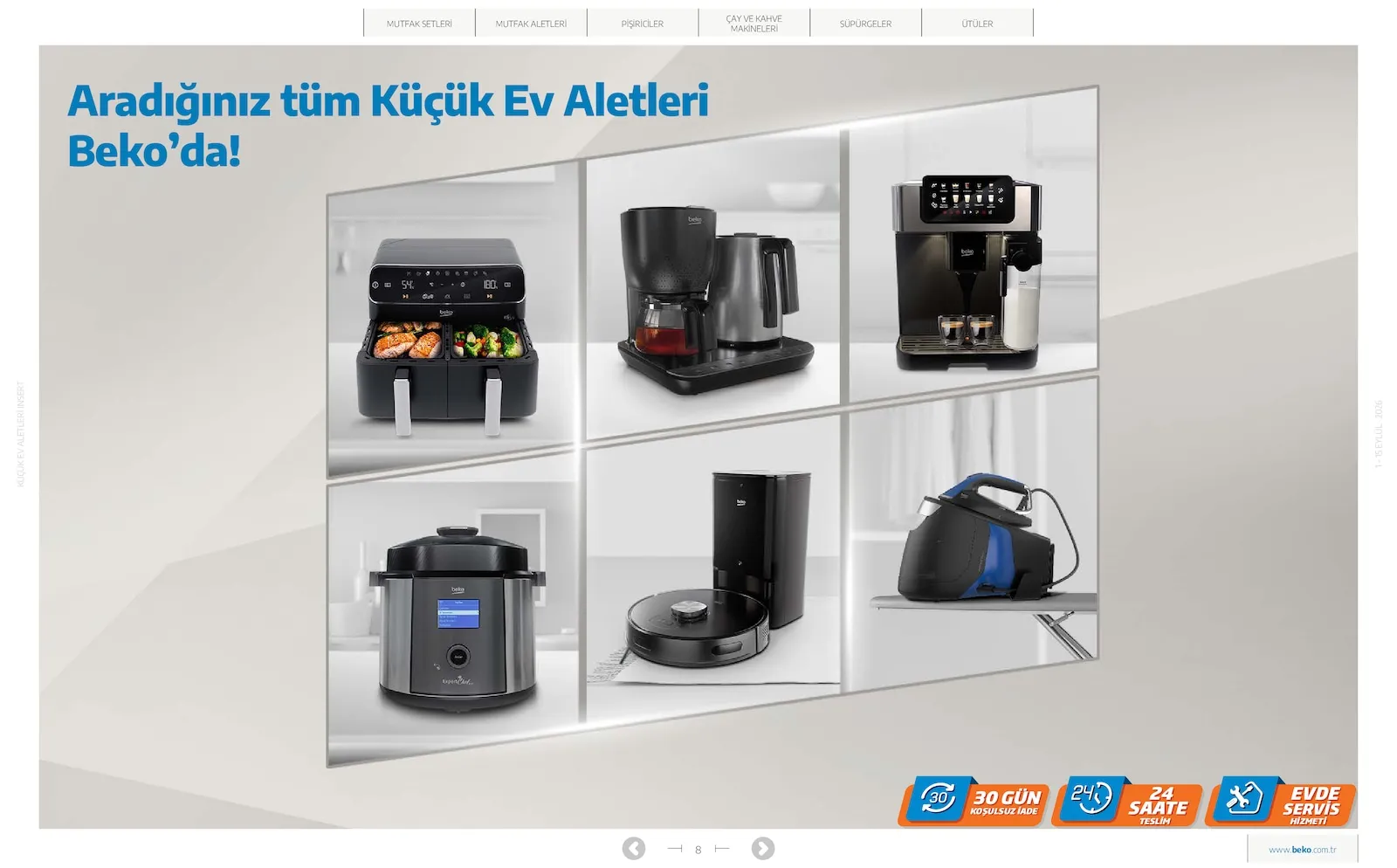 Beko broşürü sayfa 8