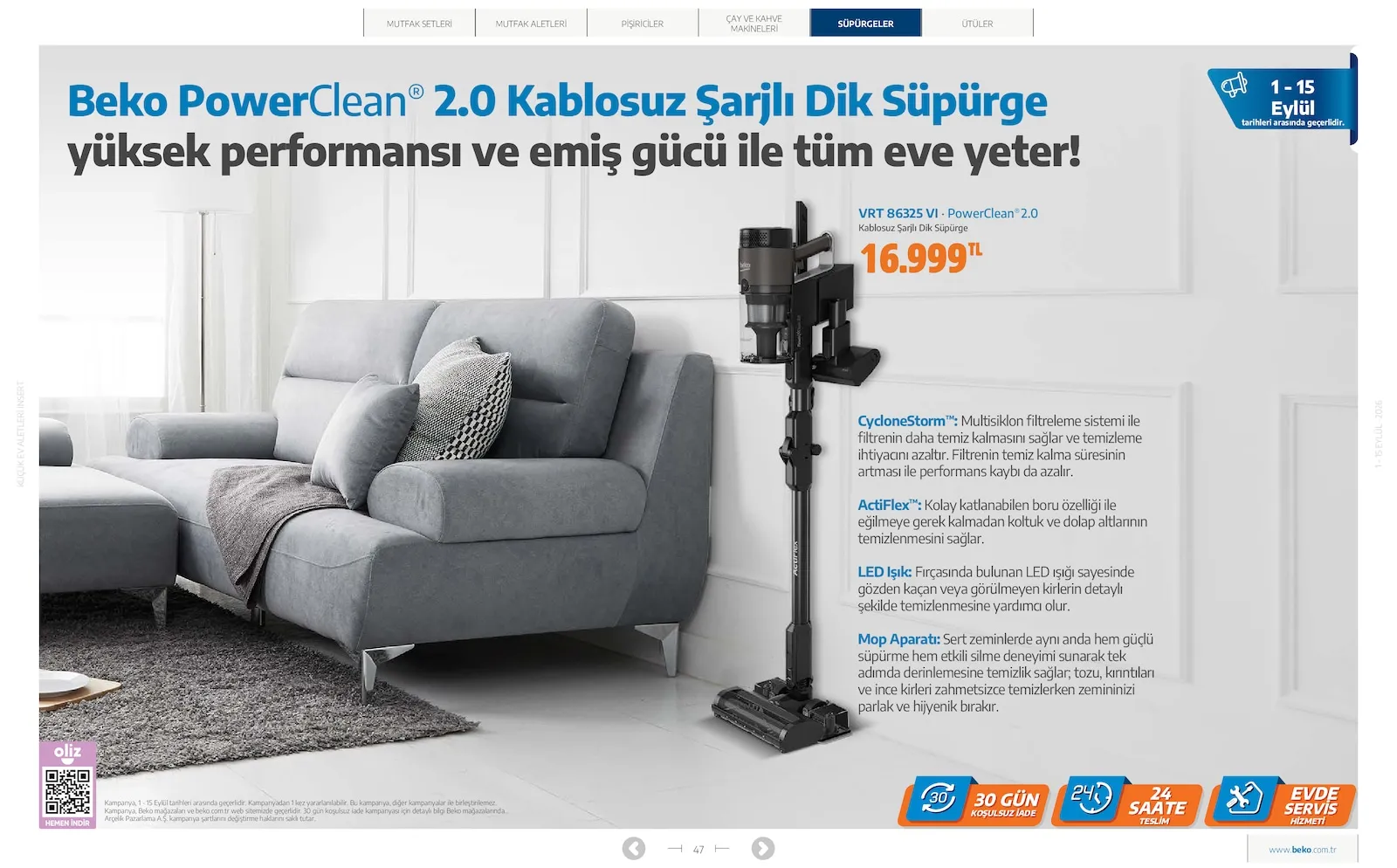 Beko broşürü sayfa 47