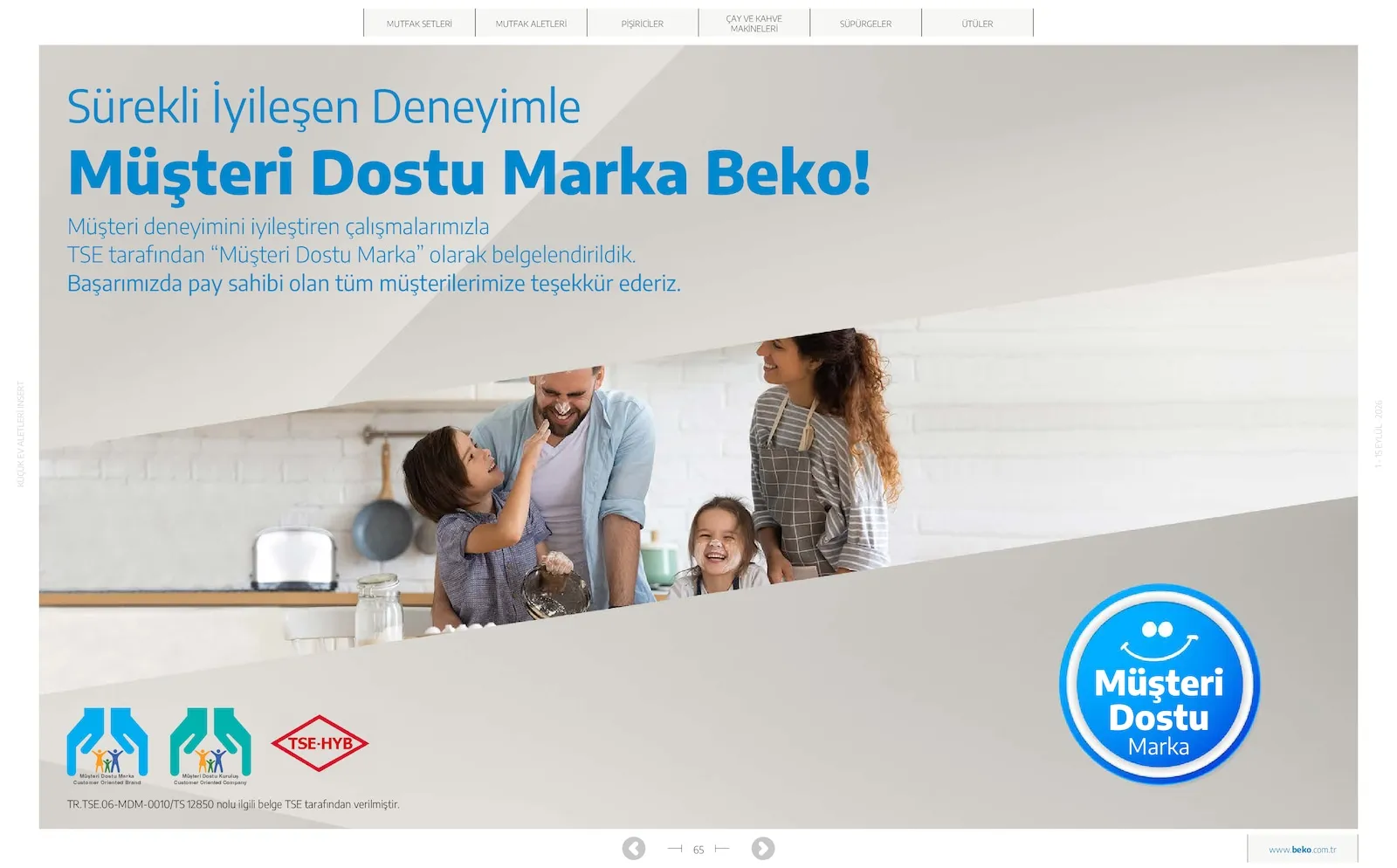 Beko broşürü sayfa 65