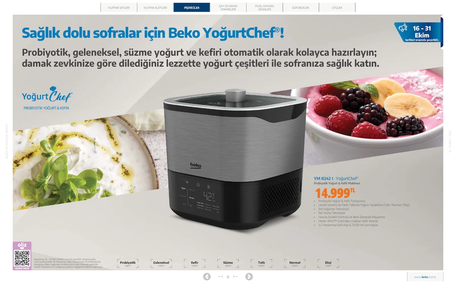 Beko broşürü sayfa 12