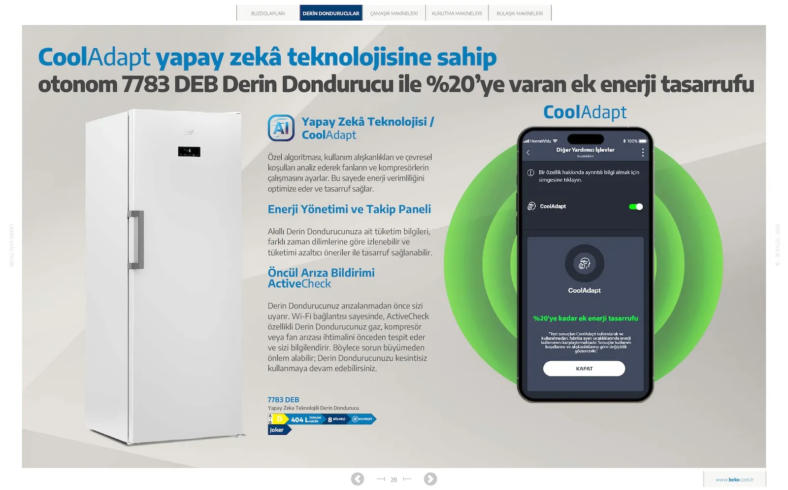 Beko broşürü sayfa 28