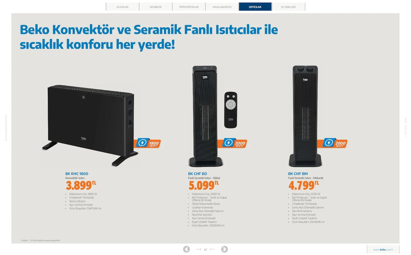 Beko broşürü sayfa 41