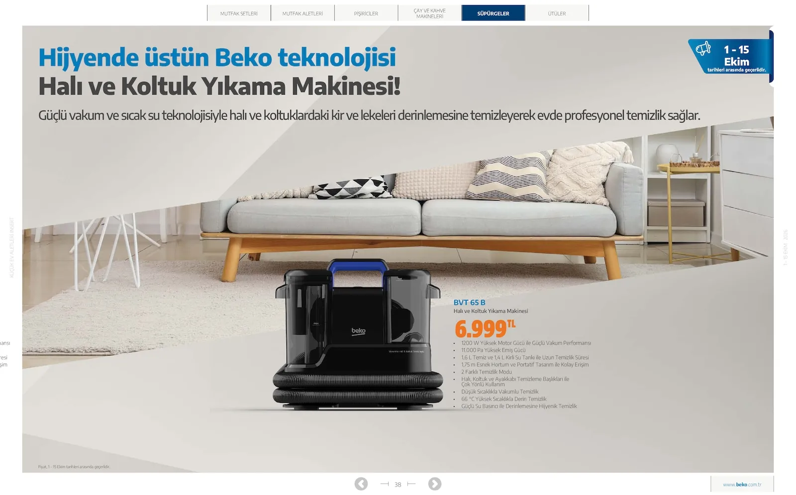 Beko broşürü sayfa 38