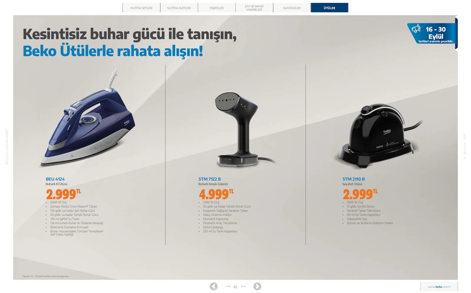 Beko broşürü sayfa 62