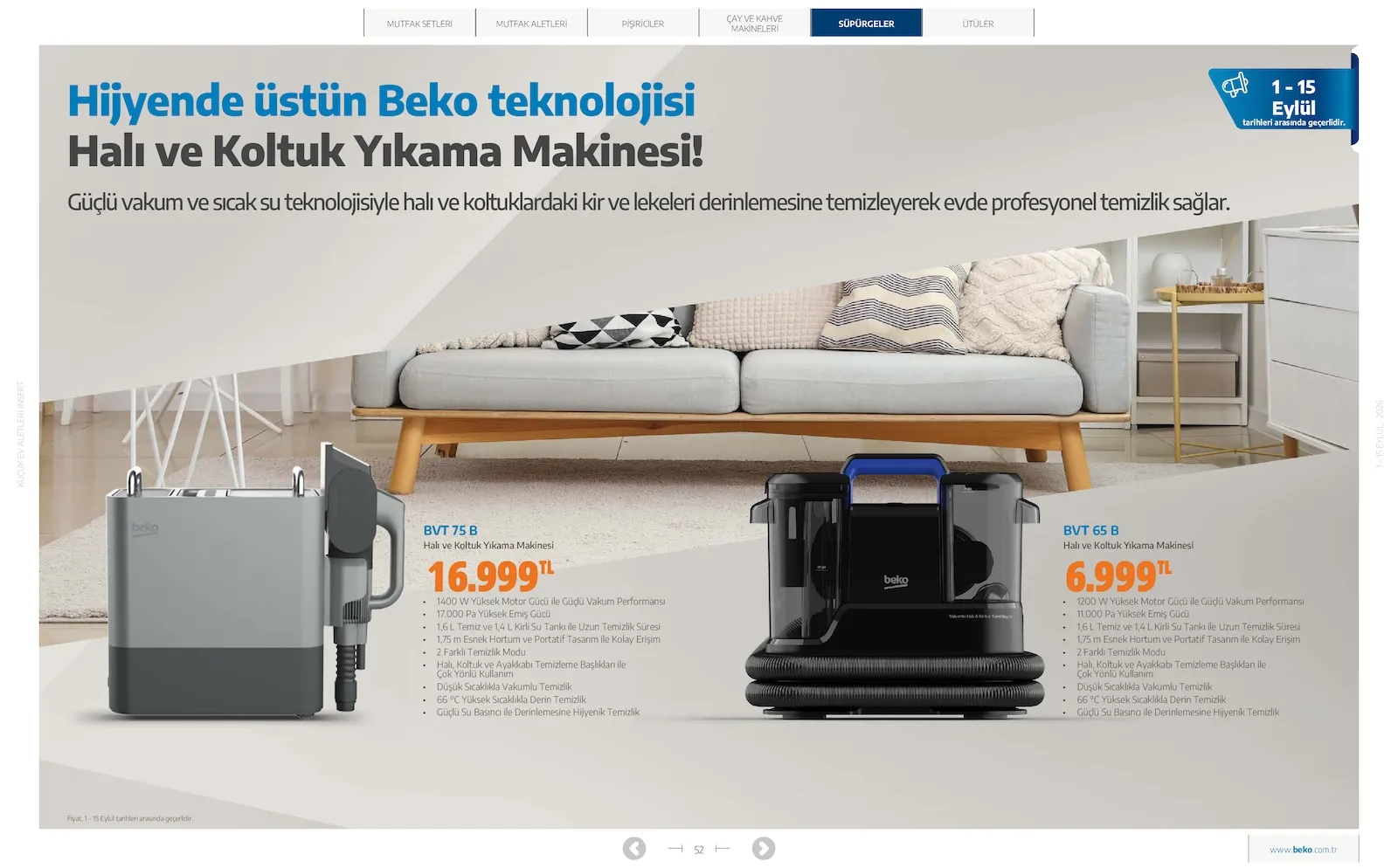 Beko broşürü sayfa 52