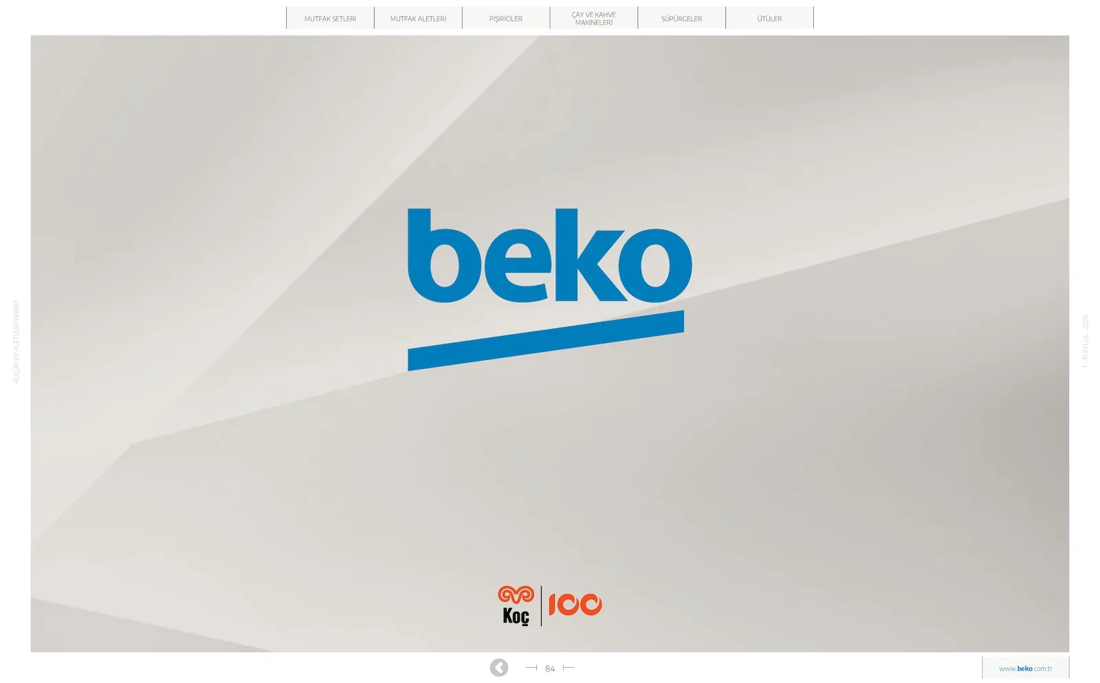 Beko broşürü sayfa 84
