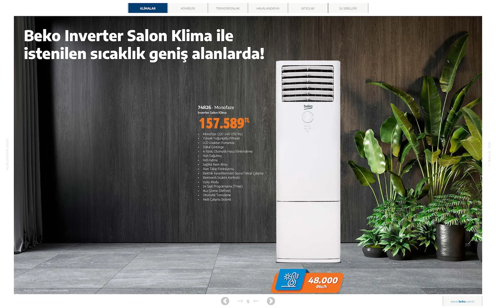 Beko broşürü sayfa 12