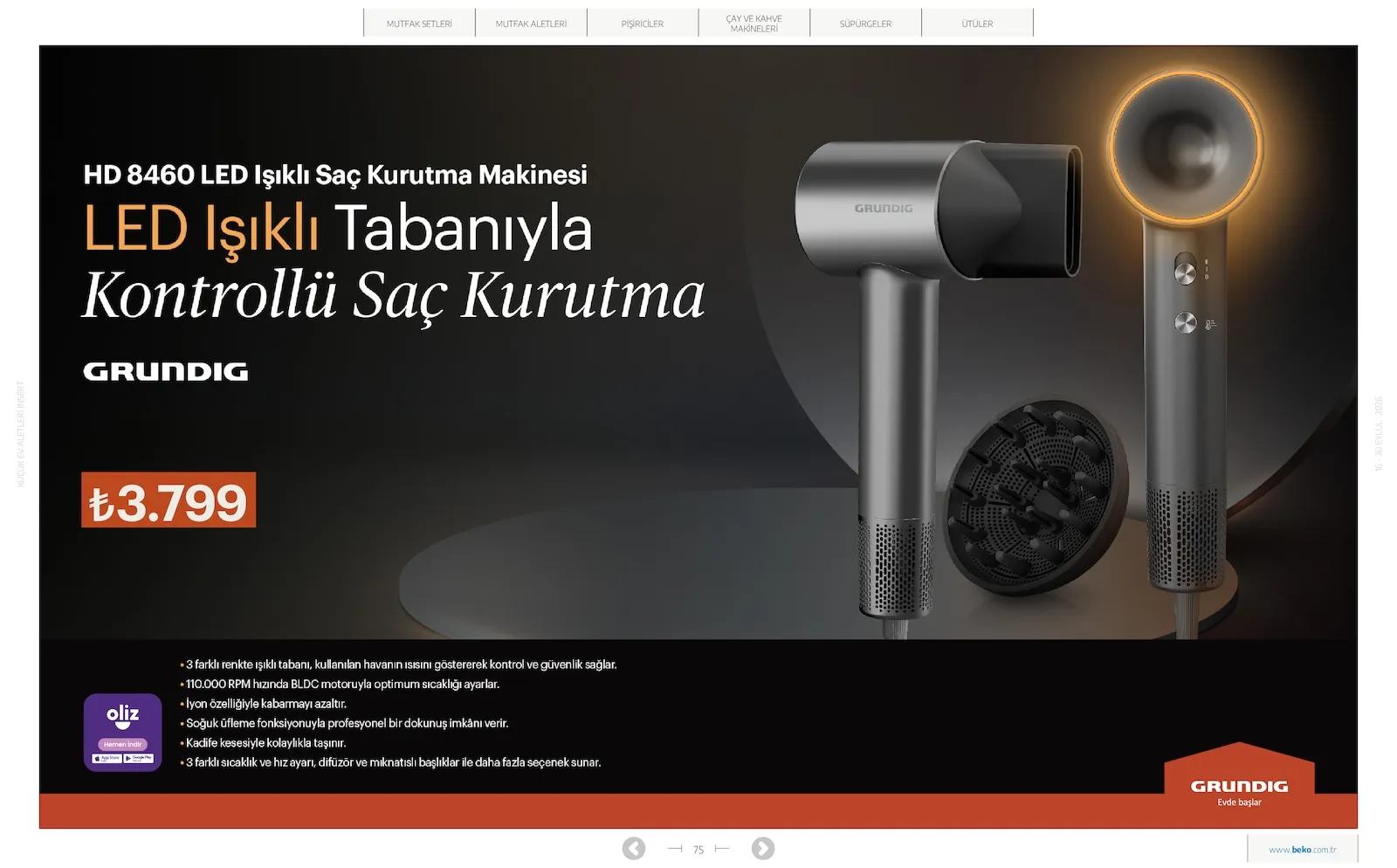 Beko broşürü sayfa 75
