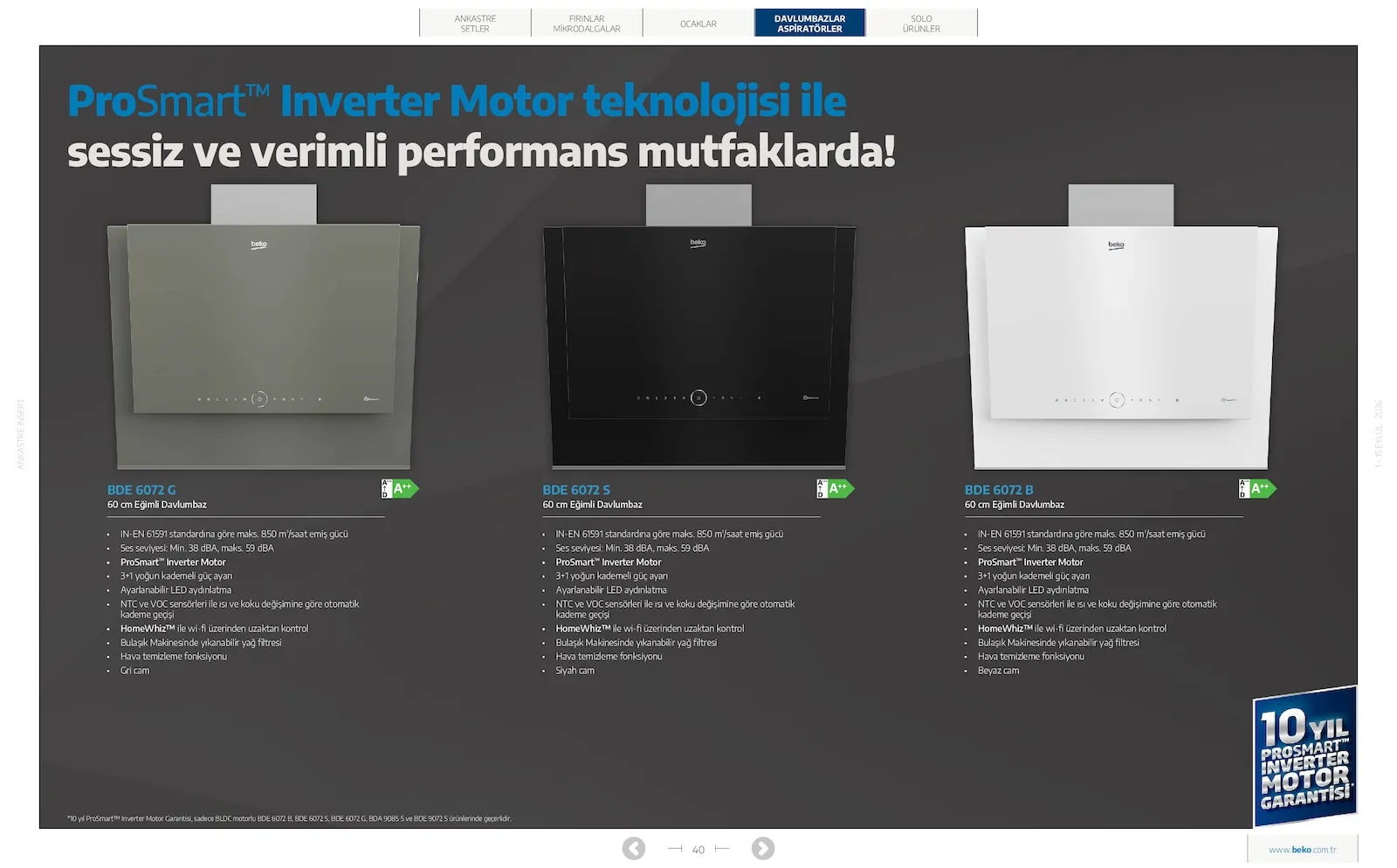 Beko broşürü sayfa 40