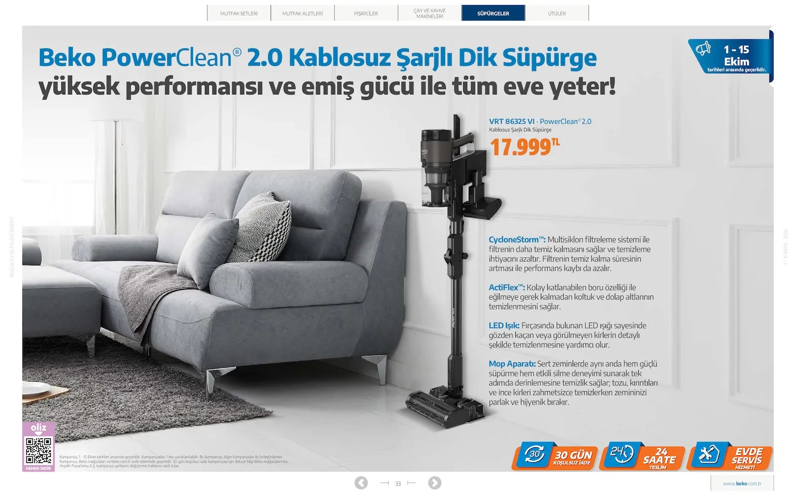 Beko broşürü sayfa 33