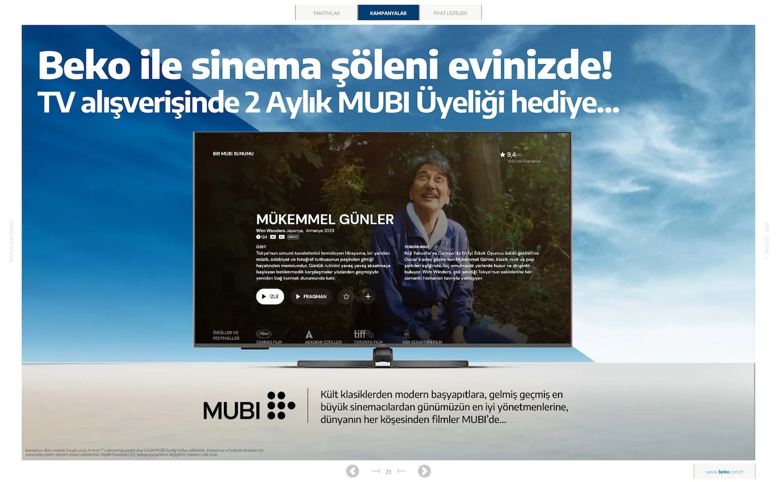 Beko broşürü sayfa 23