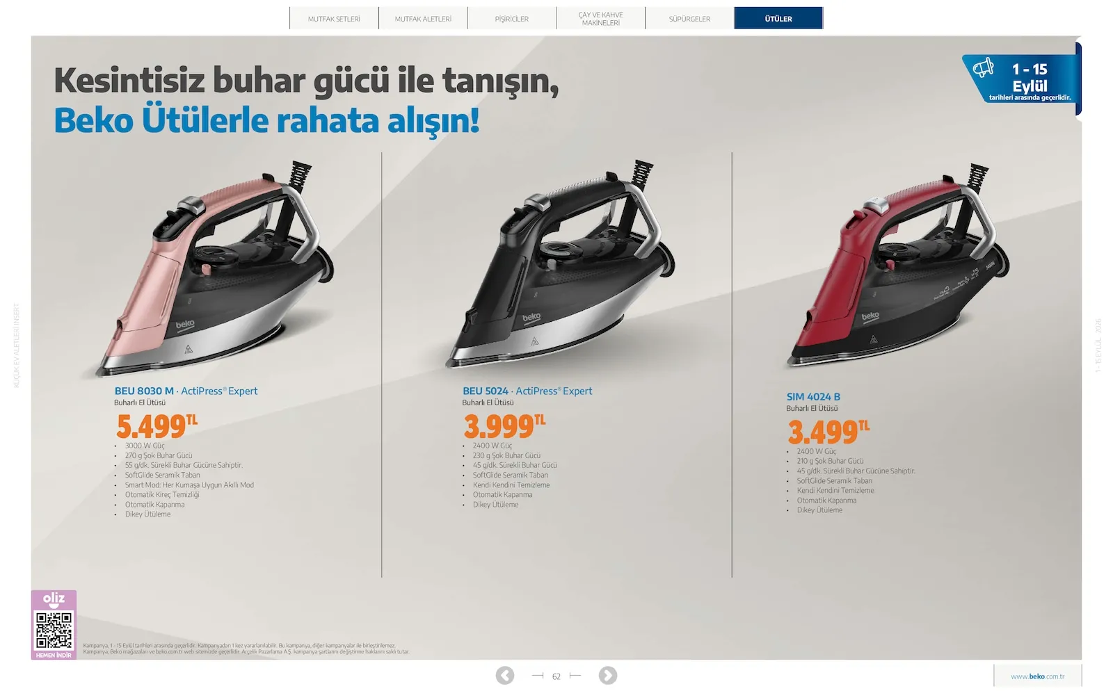 Beko broşürü sayfa 62