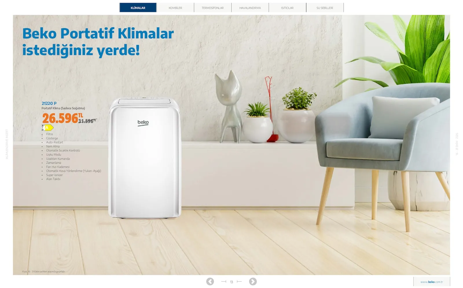 Beko broşürü sayfa 13