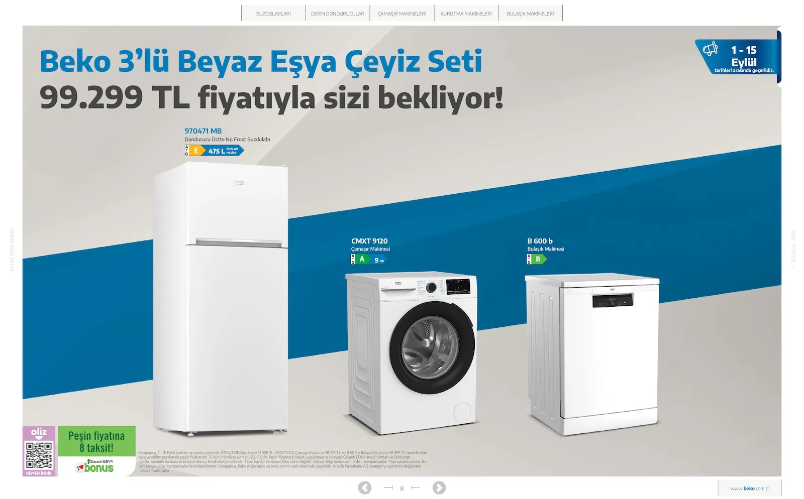 Beko broşürü sayfa 8