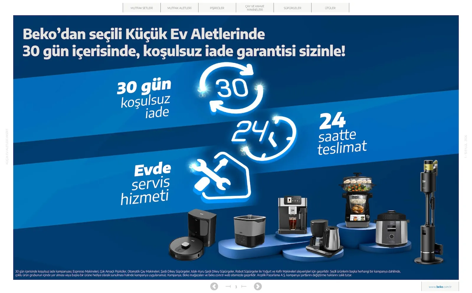 Beko broşürü sayfa 3
