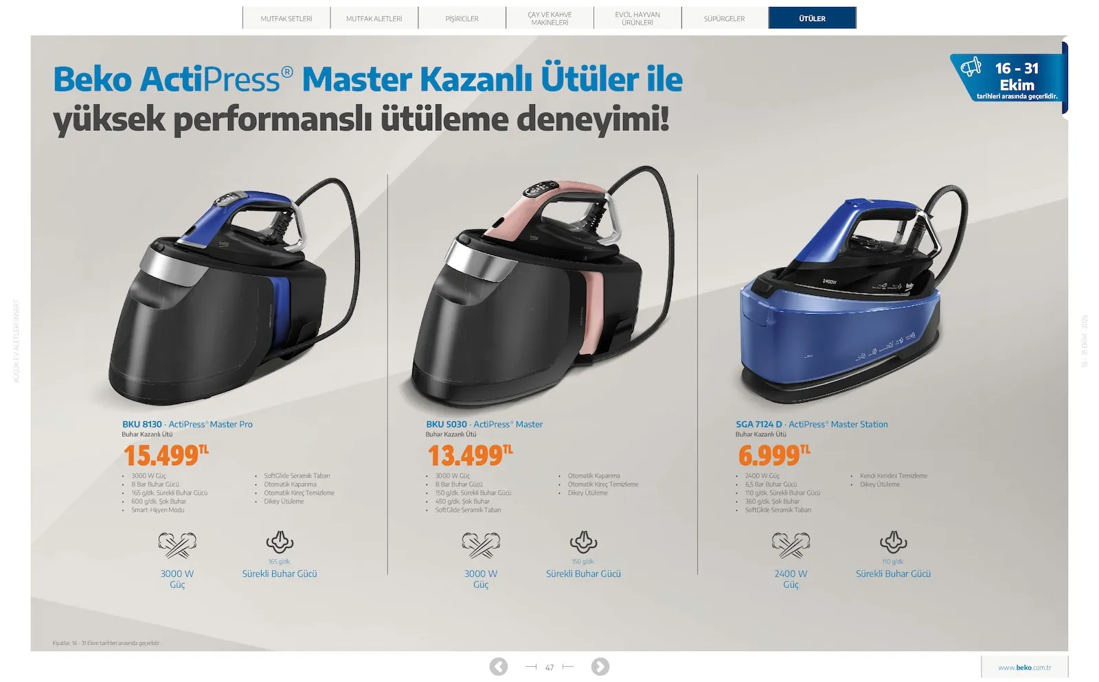 Beko broşürü sayfa 47