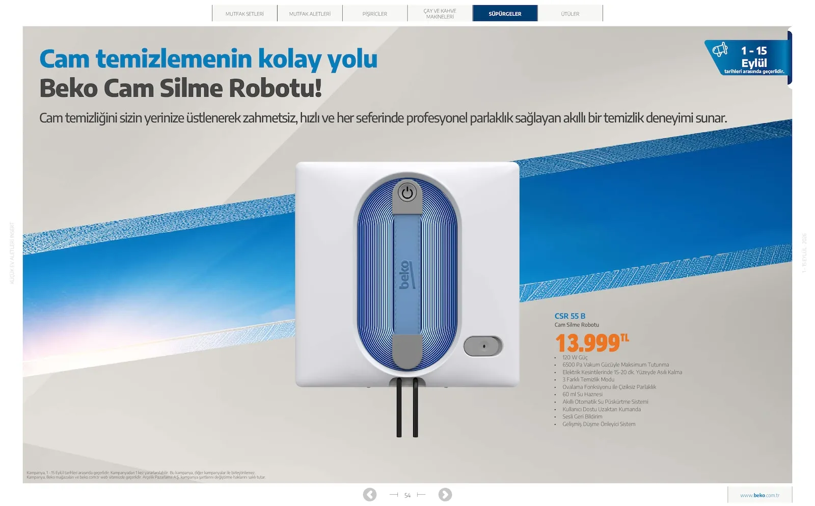Beko broşürü sayfa 54
