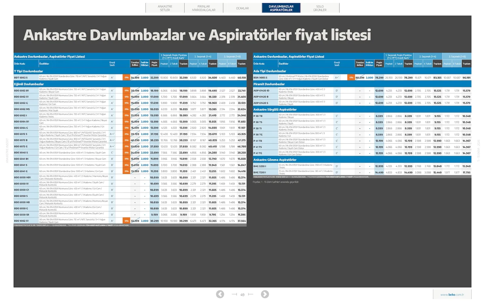 Beko broşürü sayfa 49