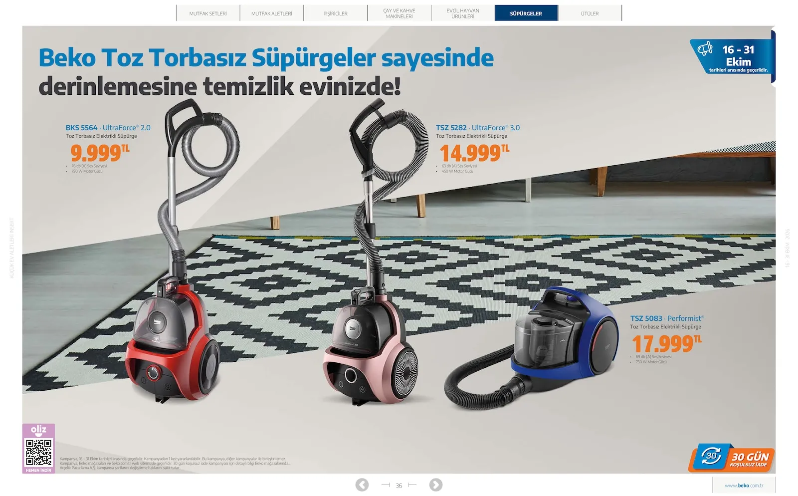 Beko broşürü sayfa 36