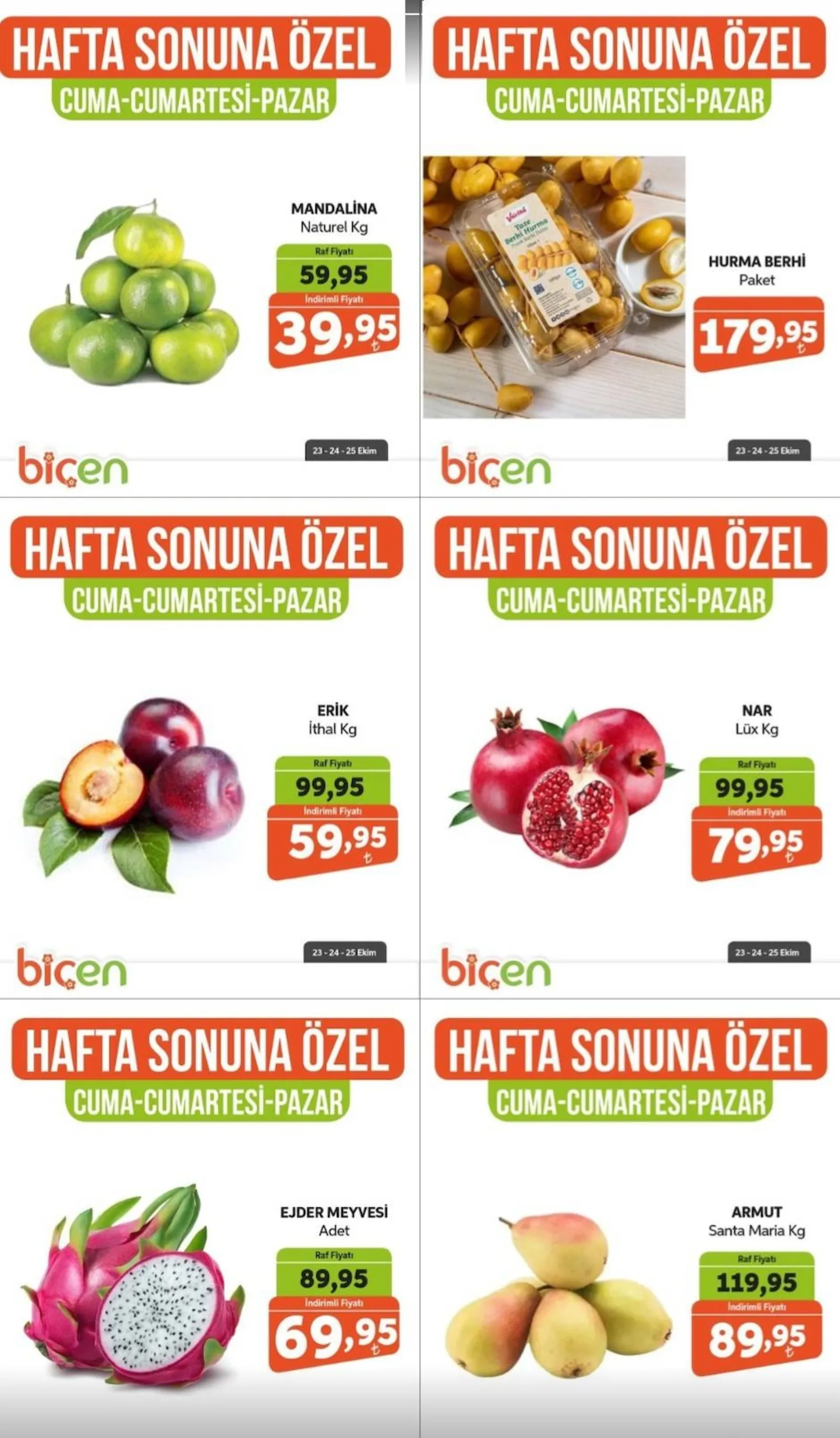 Biçen Market broşürü sayfa 3
