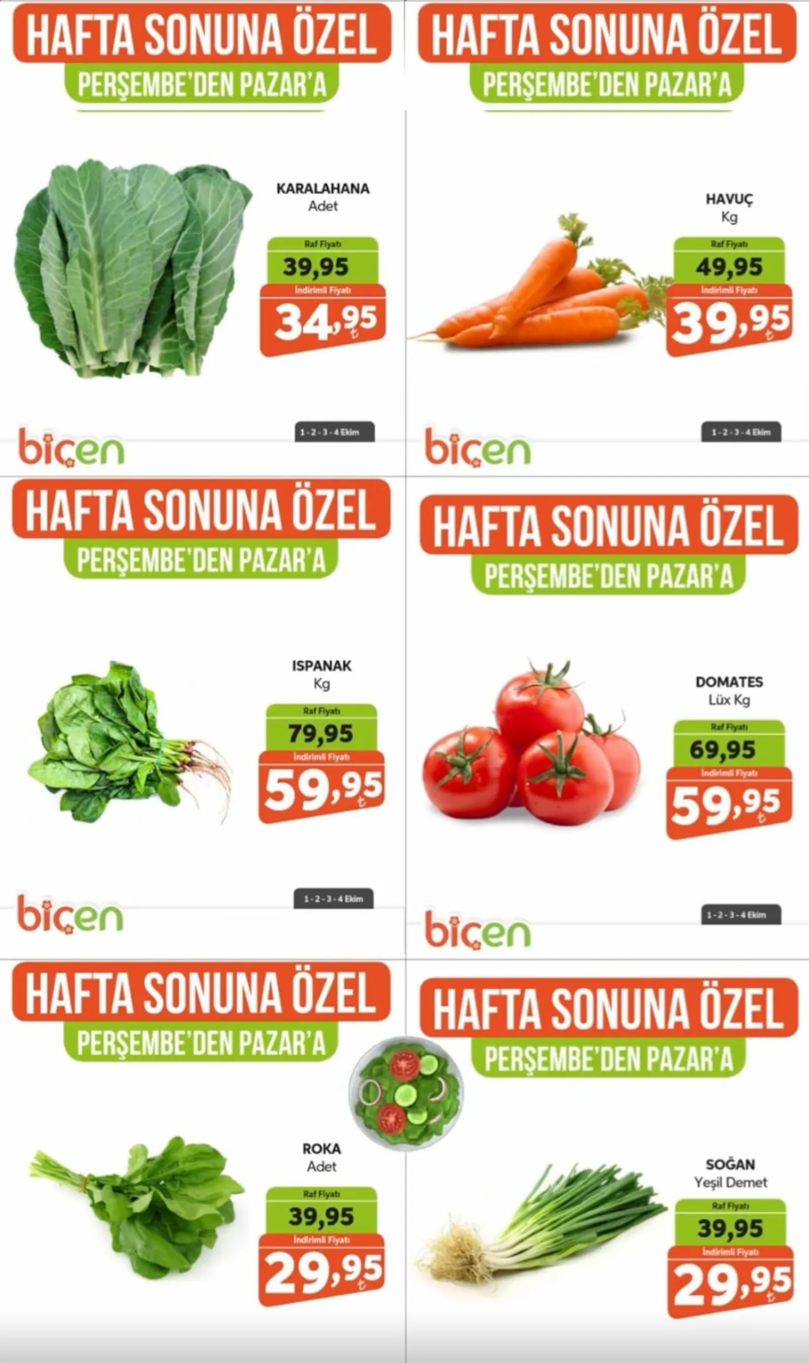 Biçen Market broşürü sayfa 2