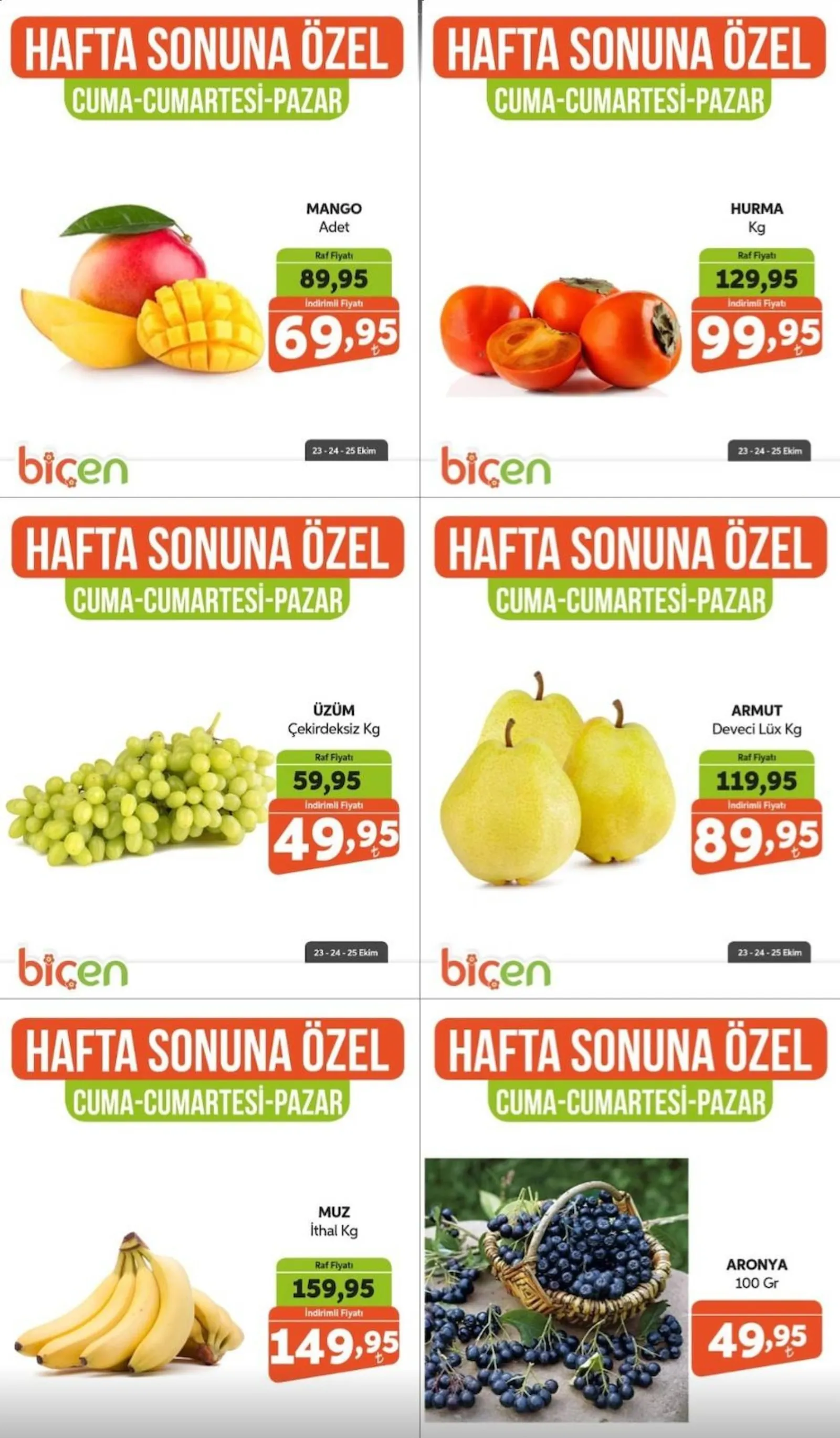 Biçen Market broşürü sayfa 2