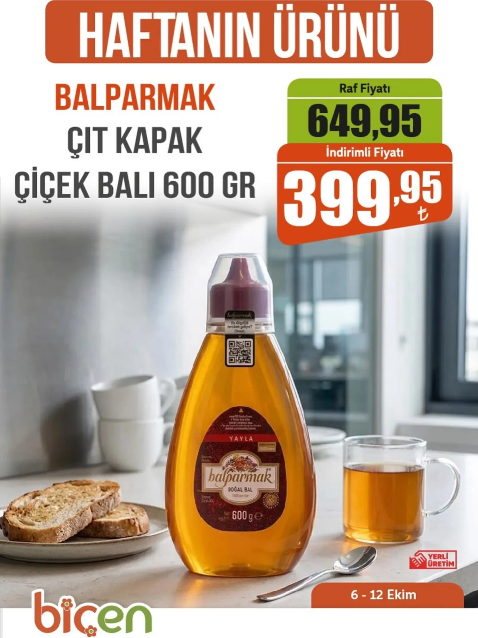 Biçen Market broşürü sayfa 1