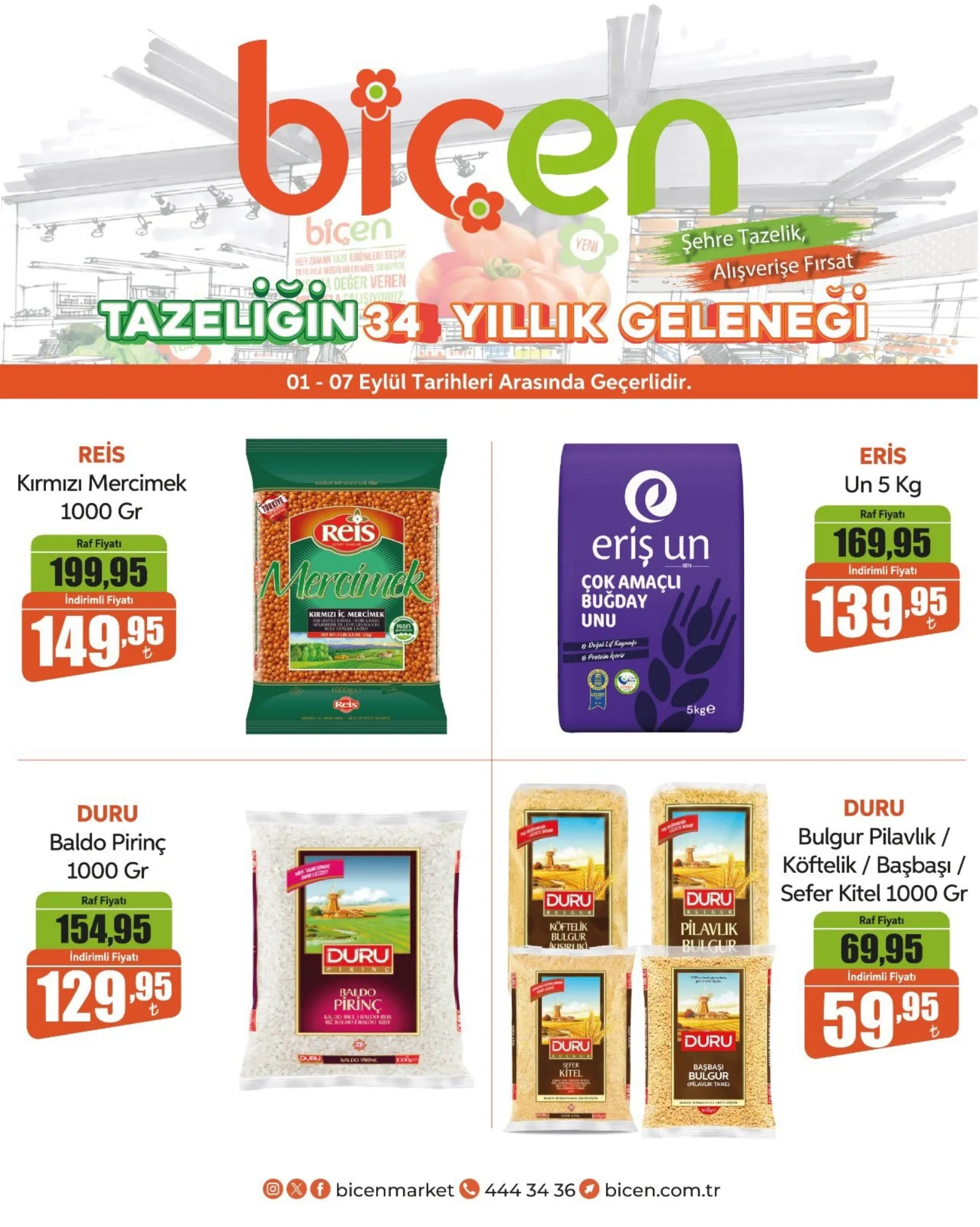 Biçen Market broşürü sayfa 2