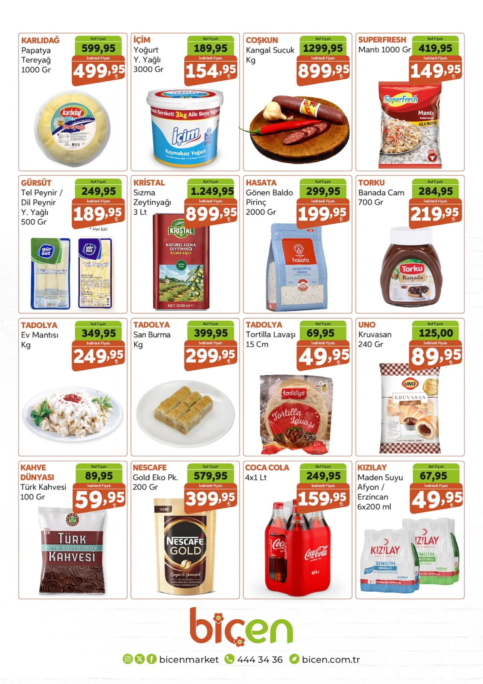 Biçen Market broşürü sayfa 2