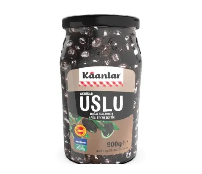 Akhisar Uslu Siyah Zeytin 321-380 Adet/Kg