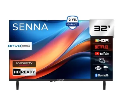 32 İnç Frameless HD Whale OS 10 Android Qled TV 32SQ80F2HA