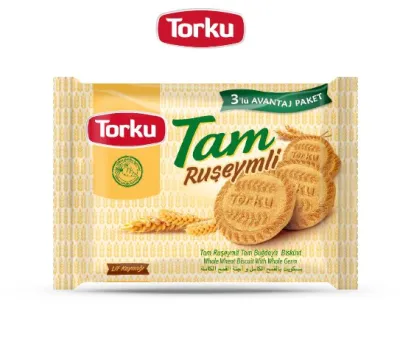 Tam Ruşeymli Tam Buğdaylı Bisküvi
