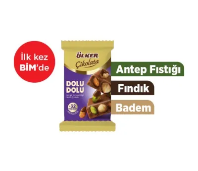 Karışık Kuruyemişli Sütlü Çikolata