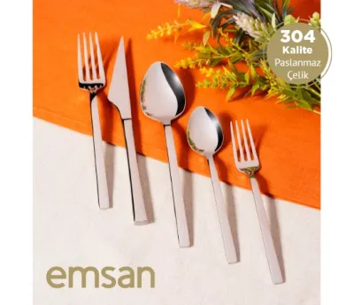 30 Parça Çatal Kaşık Bıçak Takımı