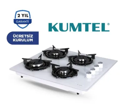 Beyaz Cam Set Üstü Ocak
